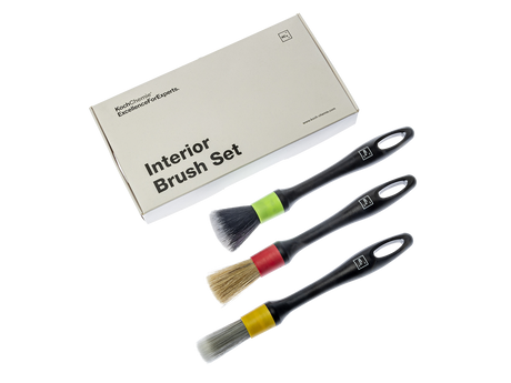Koch-Chemie Interior Brush Set, set di pennelli per gli interni