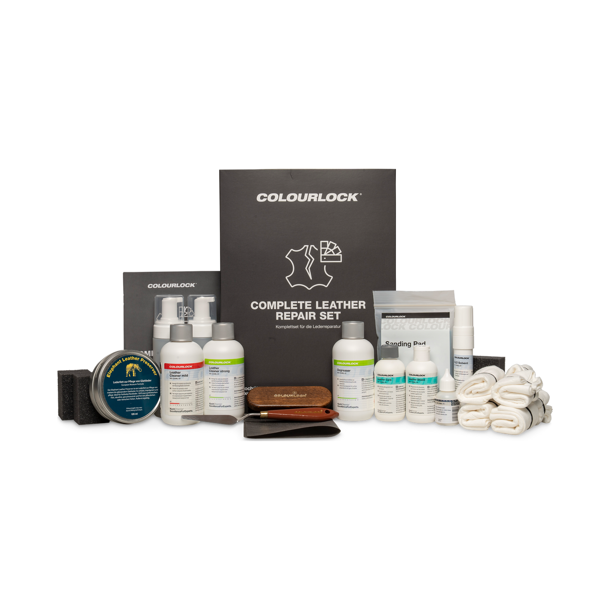 COLOURLOCK "Leather Care Sets" (Lexus) — Pflege & Reparatur Sets für Lexus — Complete Repair Set