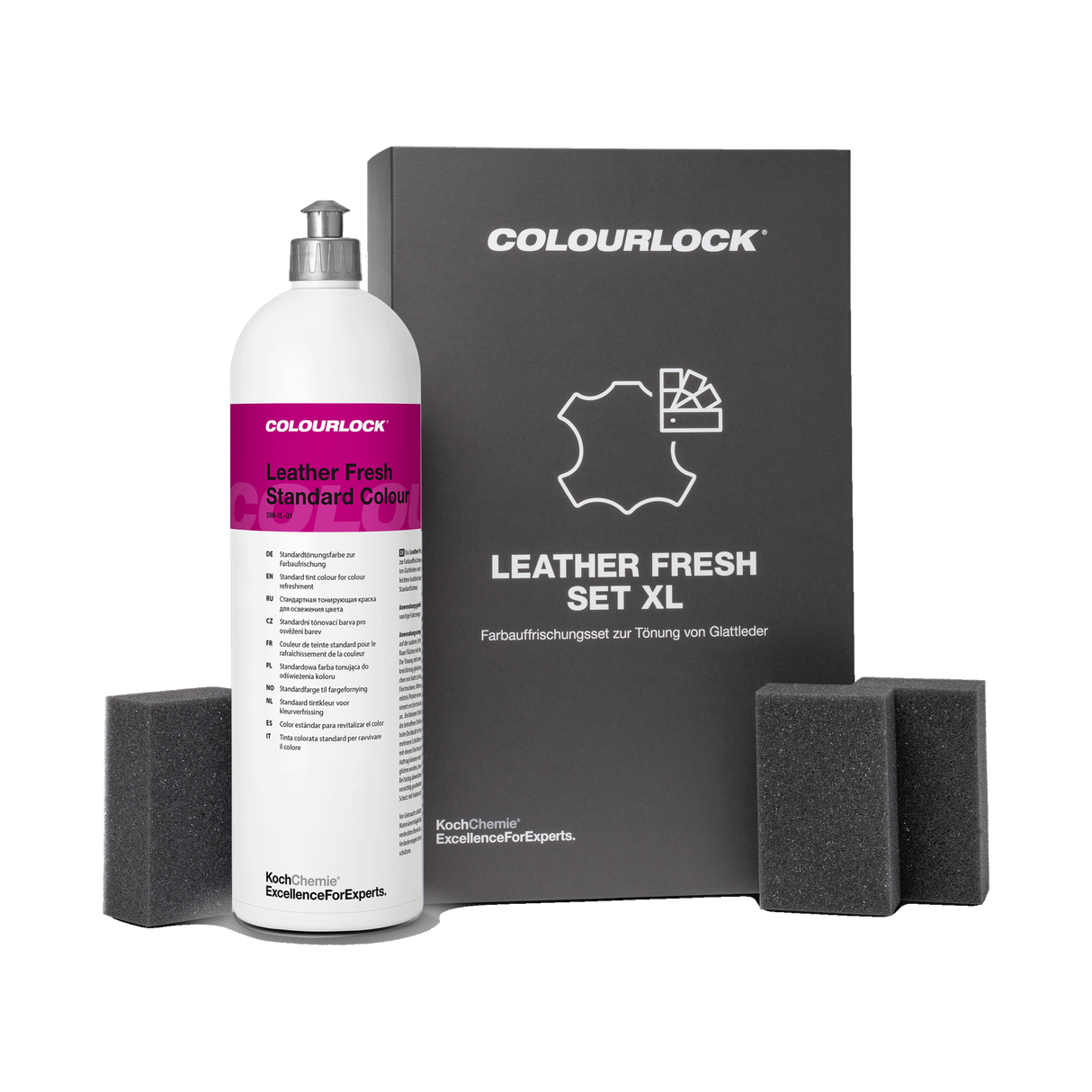 COLOURLOCK "Leather Care Sets" (Kia) — Pflege & Reparatur Sets für Kia — Set XL