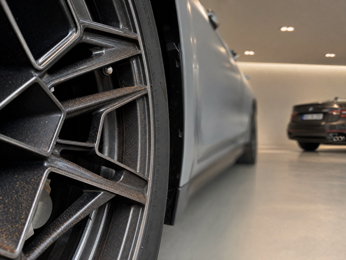 Koch-Chemie Reactive Rust Remover Rrr — Flugrost-Punkte auf der BMW M3 Touring Felge