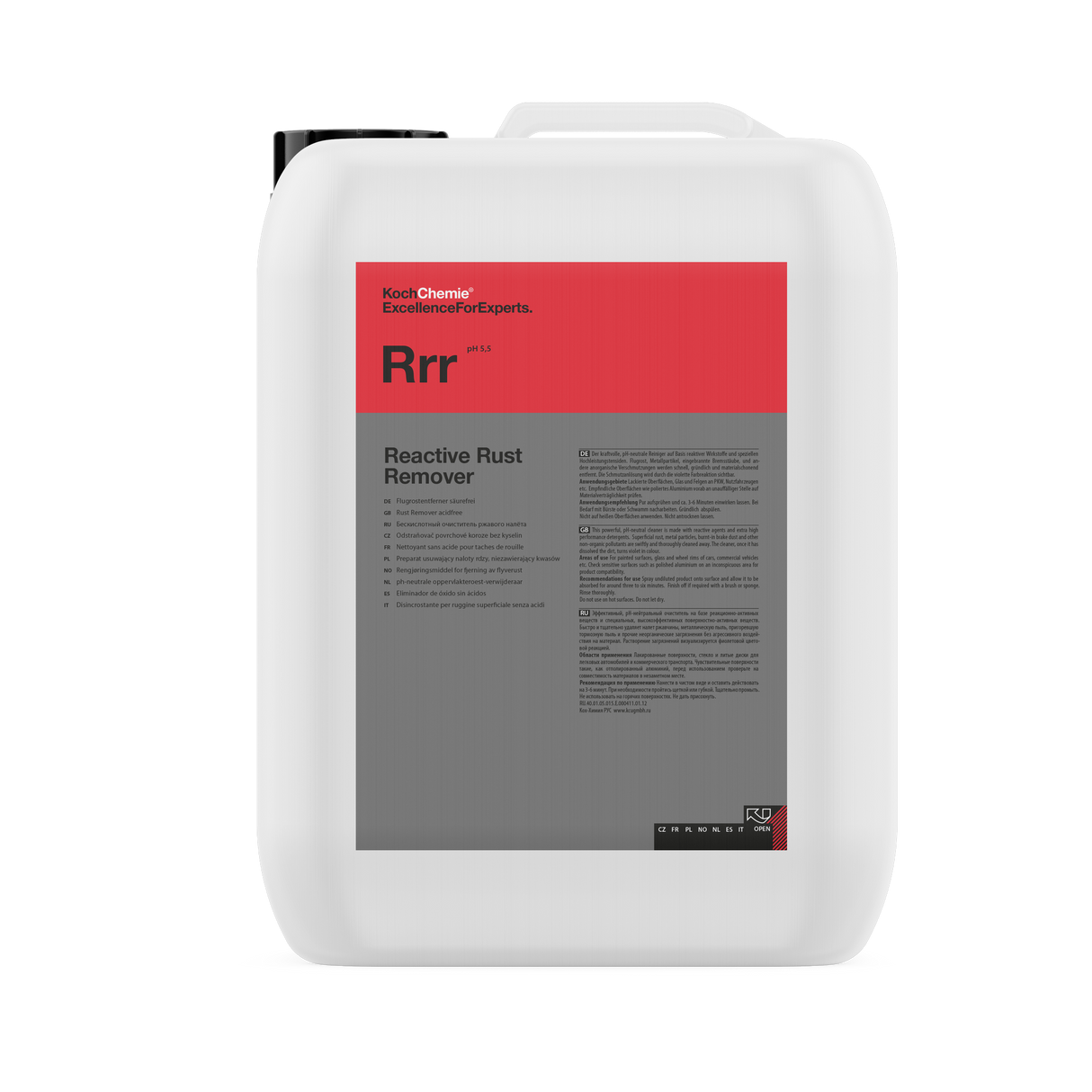 Reactive Rust Remover "Rrr" Flugrostentferner