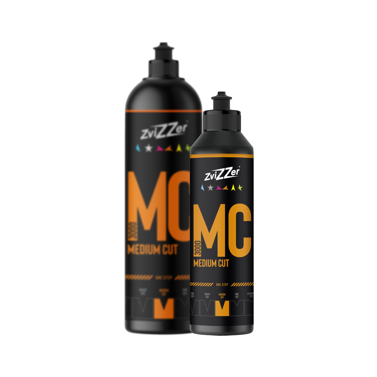 ZviZZer MC 3000 "Medium Cut" (Orange) — One-Step-Politur
