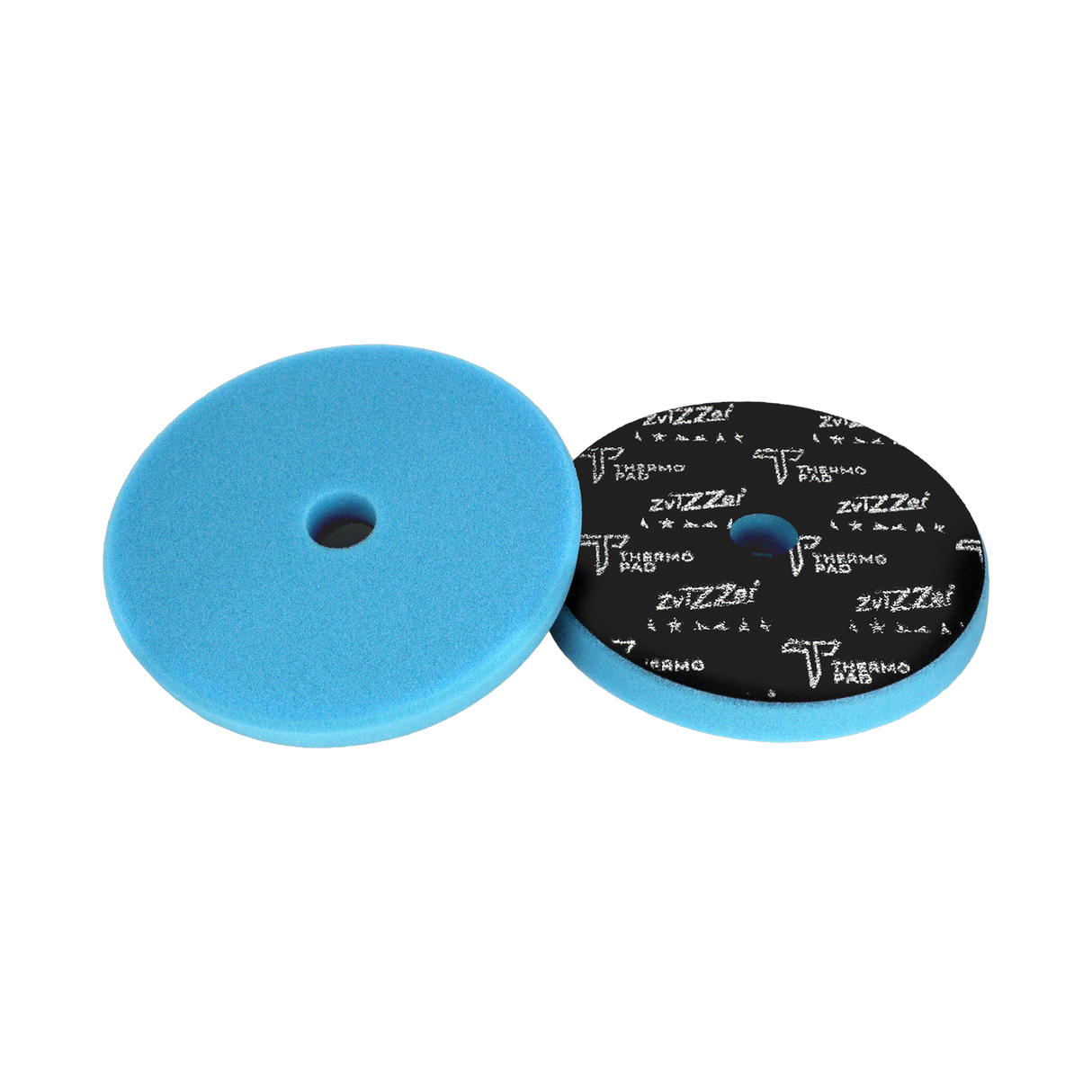 ZviZZer Thermo Trapez Pad "Ultra Hard" (Blau) — Thermo-Schaumpad Ø 90/20/75 mm / 1 Stück