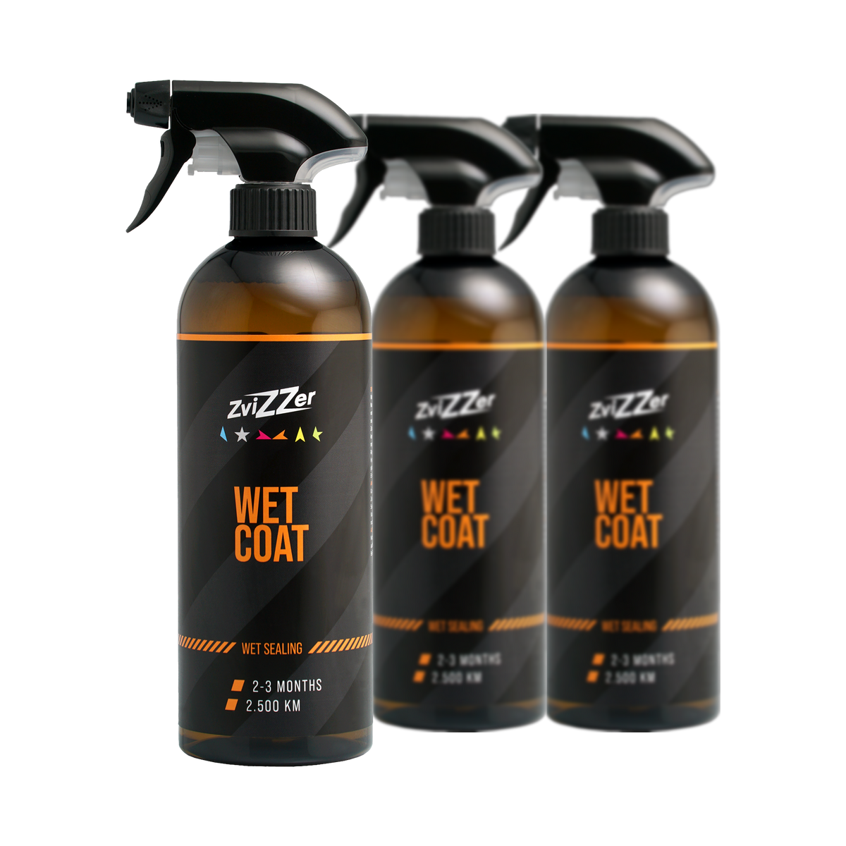 ZviZZer Wet Coat — Sprühversiegelung 500 ml / 3er-Set