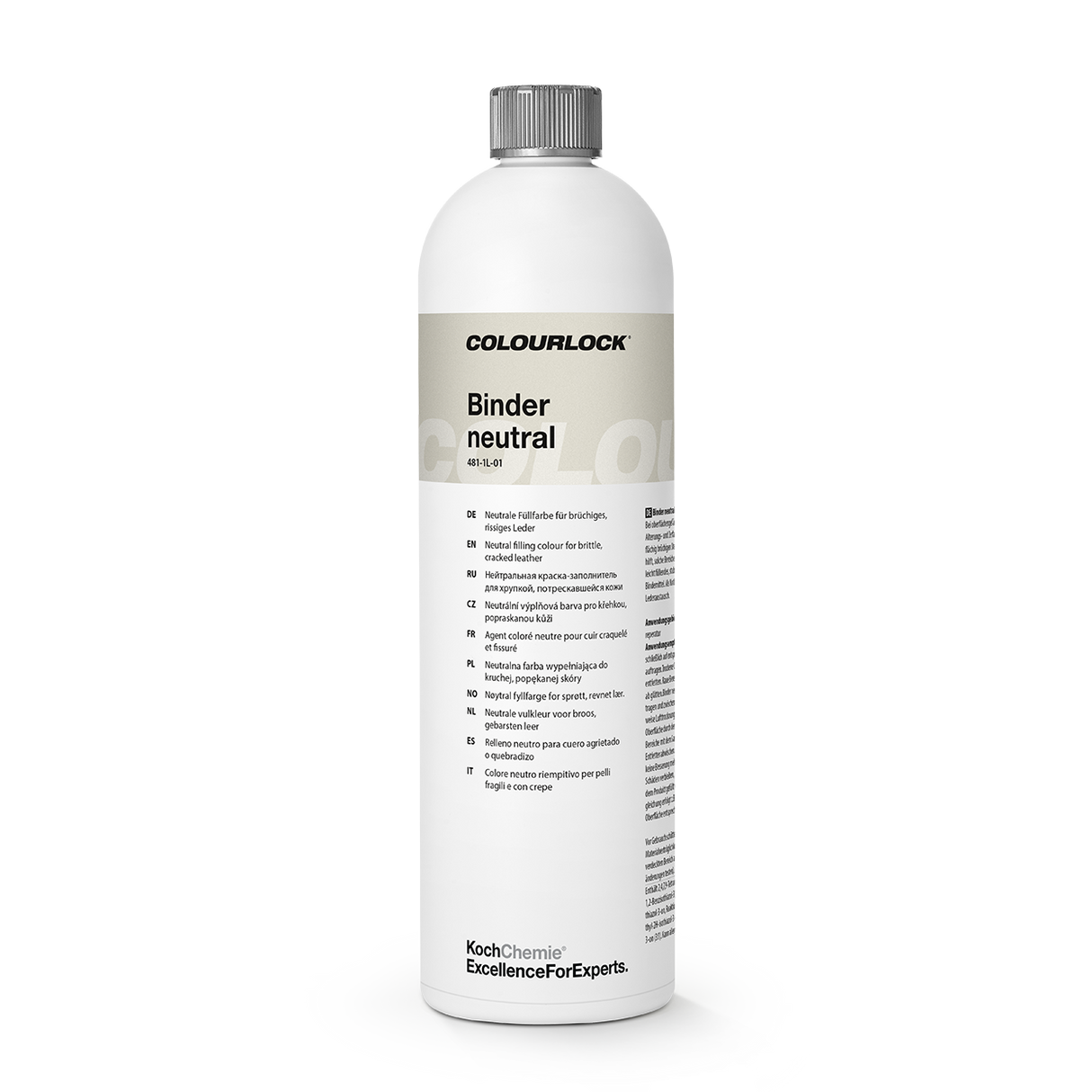 COLOURLOCK "Binder" (Neutral) Neutrale Füllfarbe für brüchiges, rissiges Leder