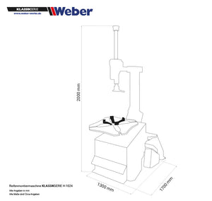 "H-1024" Reifenmontiermaschine (Weber-Klassik-Serie)