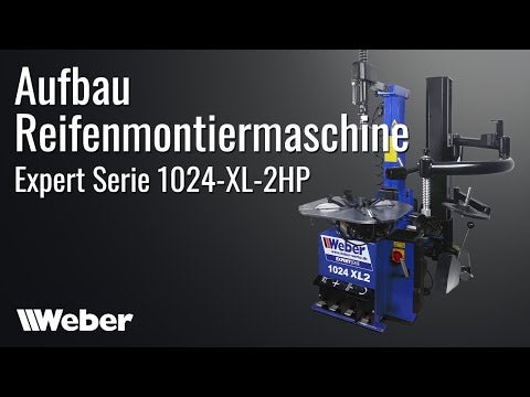 "1024-XL-2HP" Reifenmontiermaschine (Weber-Expert-Serie)