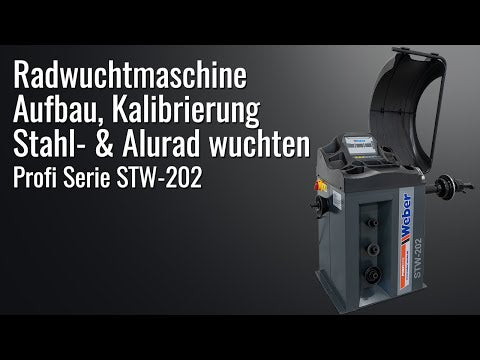 "AM346" Set mit Reifenmontiermaschine "STM-102" & Radwuchtmaschine "STW-202" + Hilfsmontagearm "HP-ECO-R"