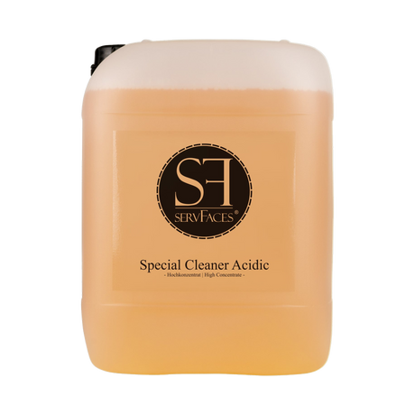 servFaces Special Cleaner "Acidic" (High-Concentrate) — Limpiador ácido 10 litros
