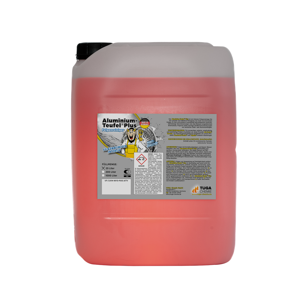 Aluminium-Teufel® (Red) Wheel Cleaner