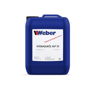Aceite hidráulico "HLP-32" para elevadores Weber-Werke (ISO 6743/4-HM)