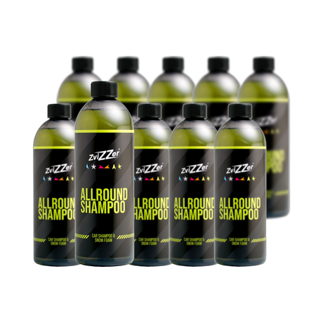 ZviZZer Allround Shampoo — Autoshampoo 1000 ml / 10er-Set