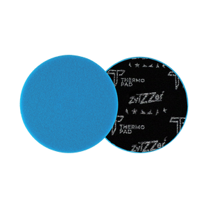 ZviZZer Thermo Allrounder Pad "Ultra Hard" (Blau) — Thermo-Schaumpad Ø 50/20/35 mm / 1 Stück