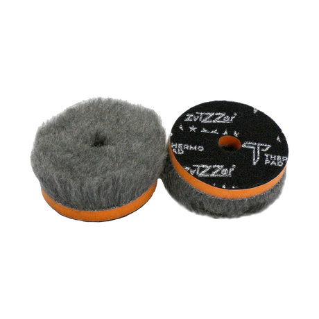 ZviZZer Thermo Nano Wool Pad (Orange) — Thermo-Wollpad Ø 80/25/80 mm / 1 Stück